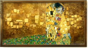 The Kiss by Gustav Klimt